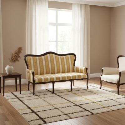 Canapé classique Canapé italien Chesterfield Canapés Canapé Ensemble de canapés W-Sofa3
