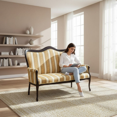 Canapé classique Italien Chesterfield Meubles Canapés Canapé Suite W-Sofa2