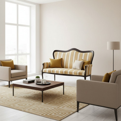 Canapé classique Italien Chesterfield Meubles Canapés Canapé Suite W-Sofa2