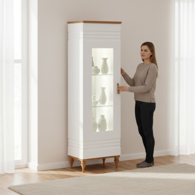 Classique Commode Vitrine Commodes Vitrine Armoire Armoire TO-W1