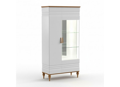 Vitrine classique Commode Vitrines Vitrine Armoire Vitrine en verre TO-W2
