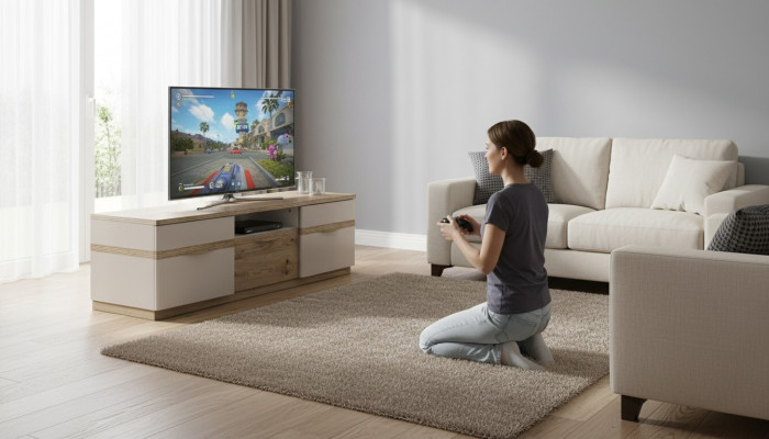 Meuble TV Buffet Placard Table basse Meuble sous TV Armoire TV Commode Commodes Meuble TV en CM / D