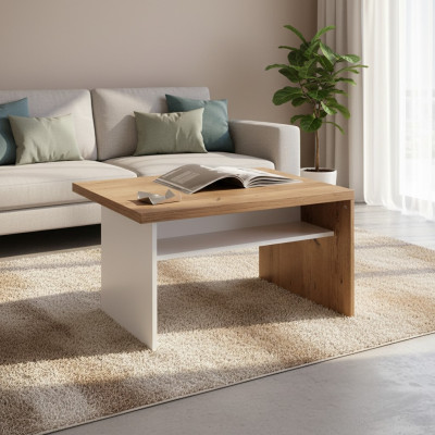 Table basse classique Table en bois Table d'appoint Tables de design Salon CM S3
