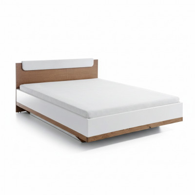 Lit classique Lit double Lit double Lit en bois Maison de campagne - Modèle CM-B1