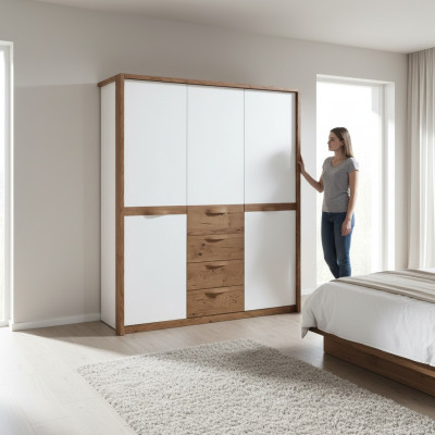 Armoires classiques Meubles de chambre Armoire Armoire en bois - CM-3D