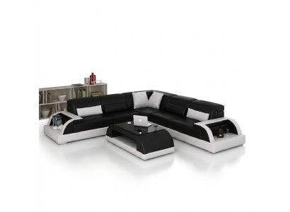 Paysage vivant Coin rembourrage Coin Sofa canapé Suite Canapé d'angle Canapés WetzlarC nouveau