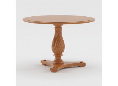 Classique r table ronde table ronde tables solides rustiques tables à manger modèle ZB-4