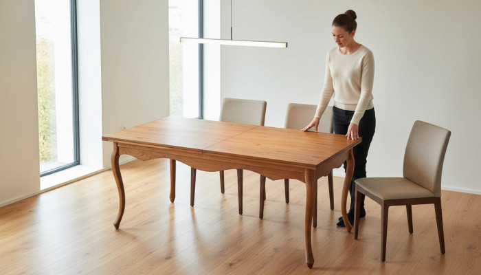 Table en bois Bois Artisanat Classique Tables Table Table à manger - Modèle PR-2