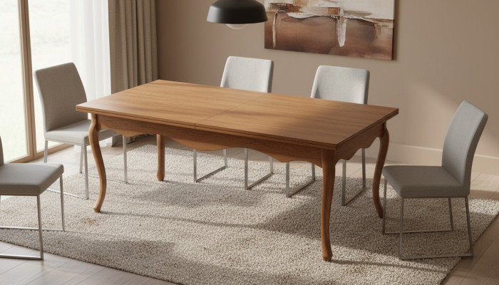 Table en bois Bois Artisanat Classique Tables Table Table à manger - Modèle PR-2