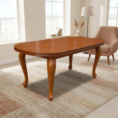 Table Table à manger table en bois Table de conférence XXL Table de réunion S13 90X160cm extensible