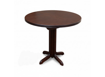 Table de salle à manger Table en bois Table XXL Table de conférence Rayon 90 + 35 CM