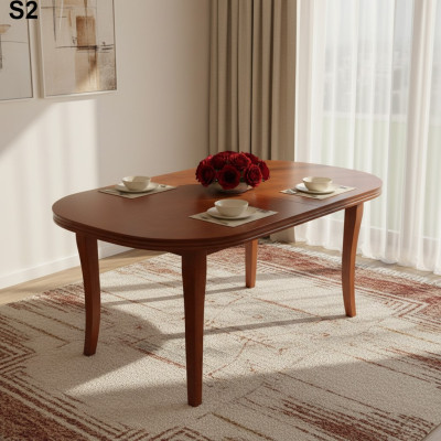 Table Table à manger Table en bois Table de conférence XXL Table de conférence 100X200cm Extensible 200X300cm