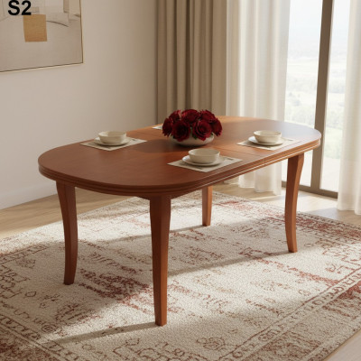 Table Table à manger Table en bois Table de conférence XXL Table extensible 160X240cm