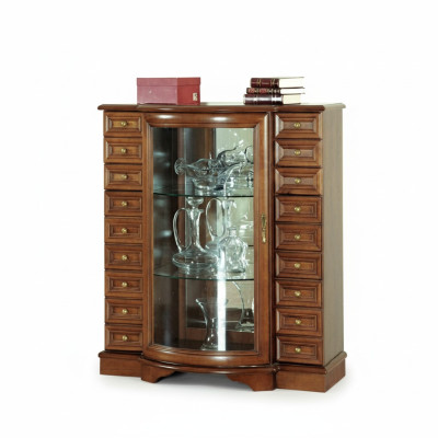 Vitrine classique Commode Commodes Armoire de toilette Armoire Vitrines Modèle Z-KS2
