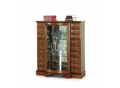 Vitrine classique Commode Commodes Armoire de toilette Armoire Vitrines Modèle Z-KS2