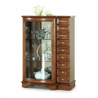 Vitrine classique Commode Commodes Armoire à tiroirs Armoire Vitrines Modèle Z-KS1
