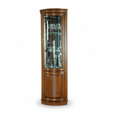 Vitrine d'exposition classique armoire rustique armoire vitrée vitrines Z-WN