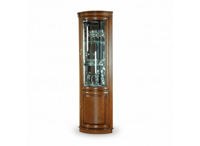 Vitrine d'exposition classique armoire rustique armoire vitrée vitrines Z-WN