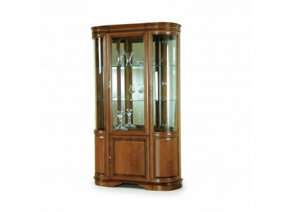 Vitrine classique Armoire vitrine en verre Rustique Armoire en verre MODÈLE Z-W1