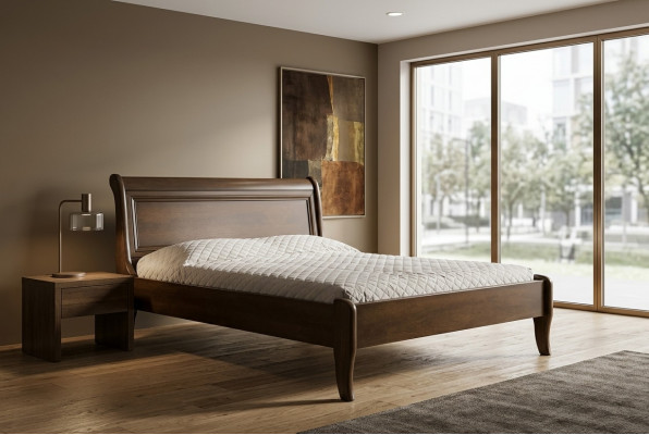 Classique s Lits Lits Lit double Lit en bois Maison de campagne - Modèle N-Bed P
