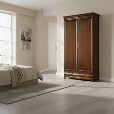 Classique Armoires Unité murale Armoire Cabinet en bois - Modèle N-2D