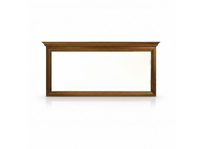 Grand miroir classique avec cadre en bois véritable, modèle N-L1