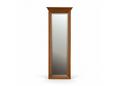 Classique Grand Miroir Miroir mural Miroir suspendu Cadre en bois Porte-manteau N-LP