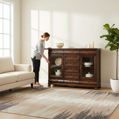 Classique Commode armoire latérale Commodes commode de maison de campagne modèle N-K6B
