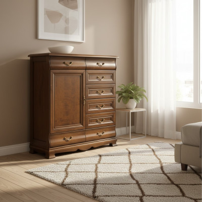 Classique Commode armoire latérale Commodes commode de style maison de campagne modèle N-K4B