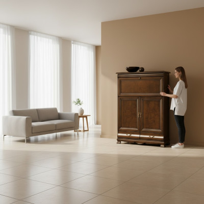 Classique commode Commodes armoire latérale commode modèle de maison de campagne N-KB