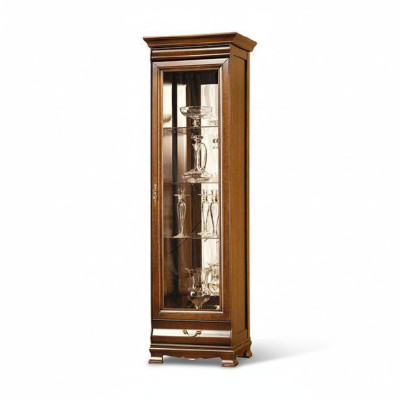 Vitrine classique vitrine armoire vitrine penderie unité murale - Modèle N-W1-2