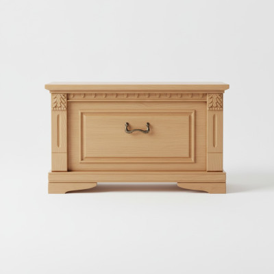 Tables de chevet classiques Table de chevet Consoles Table en bois massif Style colonial
