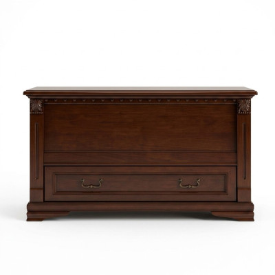 Armoire TV Armoire TV Armoire TV de base classique en bois massif de style colonial OIRTVM