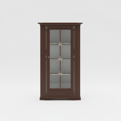 Vitrine classique Armoire de présentation Vitrine Armoire Armoire coloniale OW-N