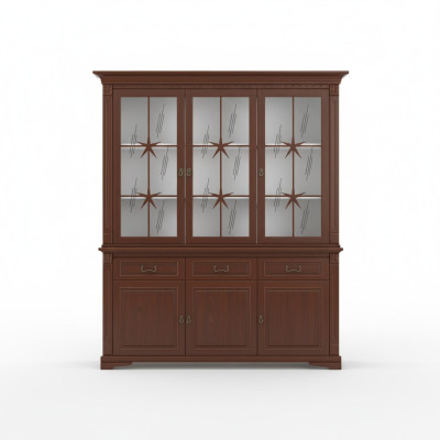 Vitrine classique vitrine armoire vitrine coloniale neuve OK3