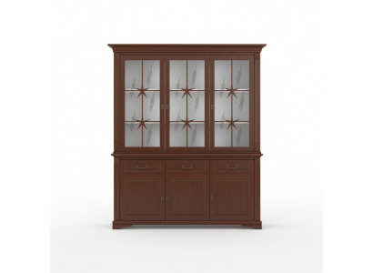 Vitrine classique vitrine armoire vitrine coloniale neuve OK3