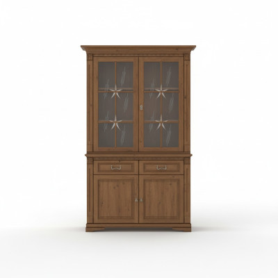Vitrine vitrine classique en verre armoire de garde-robe coloniale neuve OK2