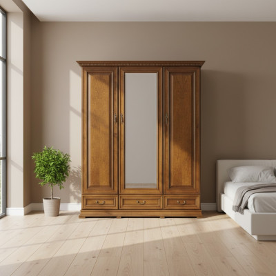 Armoire classique Armoire murale Armoire encastrée Armoire solide Nouveau Italie R-3D