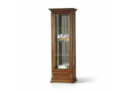 Vitrine d'exposition classique vitrine vitrée armoire de présentation vitrine en verre collectionneur musée R-W2