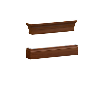 Couronne mural extérieur pour système d'armoire de base ou de couronne L, R BA-28