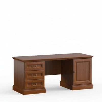 Bureau classique Mobilier de bureau Table de bureau Chef du bureau Bureaux en bois massif BA-Sc2