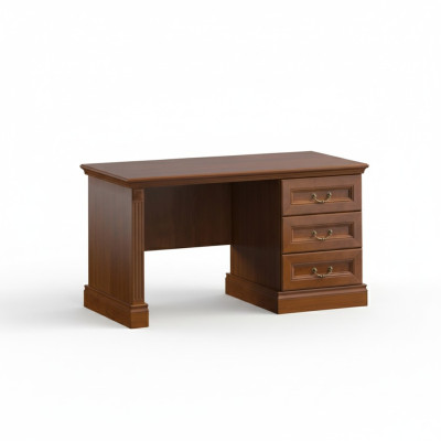 Classique Bureau Mobilier de bureau Table Bureau Chef Bureaux en bois massif BA-Sc