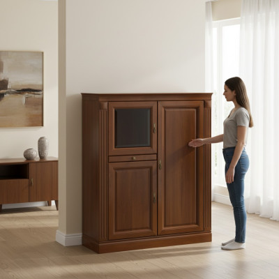 Classique Commode Commode Armoire Armoire Armoire Latérale Modèle BA-KB
