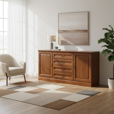Classique Commode Commode commode armoire meuble bas modèle BA-K3P