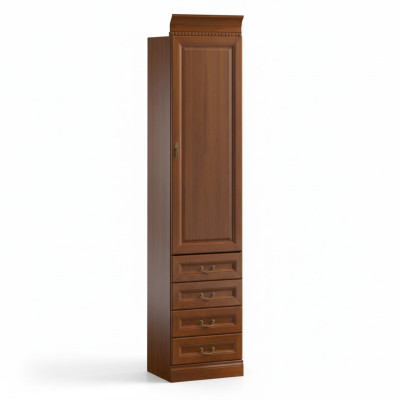 Armoire classique à étagères murales, vitrine, étagère de cabinet en verre modèle BA-10
