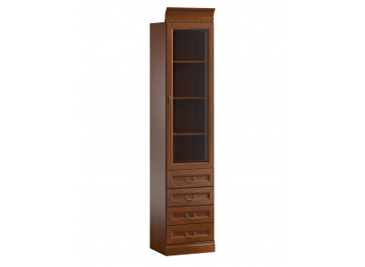 Vitrine de bar classique Armoire de présentation Armoire de collectionneur Bibliothèque Vitrine en verre BA-9