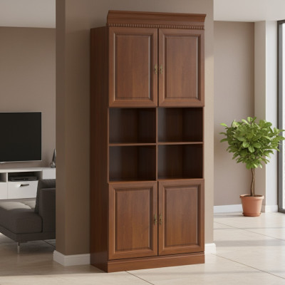 Armoire Armoire Classique Étagère Étagère Bibliothèque Module BA-5