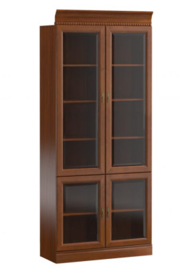 Armoires classiques Vitrine Vitrine Armoire murale Modèle BA-4