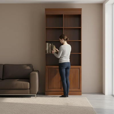 Armoires classiques Armoire murale Étagère Bibliothèque - Modèle BA-3