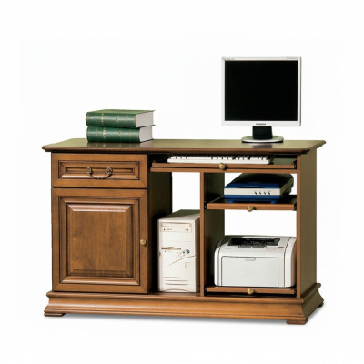 Bureau de bureau classique Mobilier de bureau Table de bureau Bureaux de chef Bois véritable SE-S3